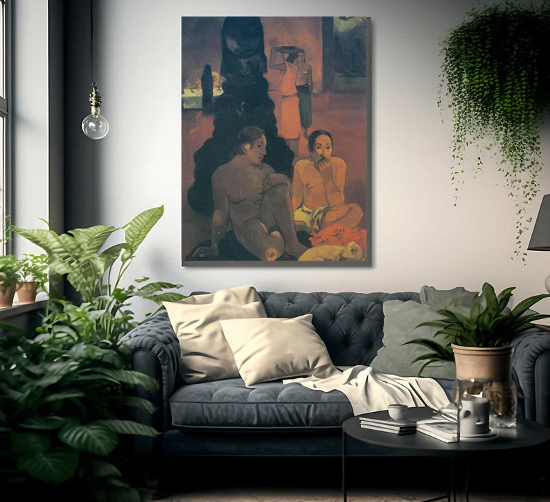 The Great Buddha By Paul Gauguin Fine Art Print