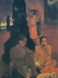 The Great Buddha By Paul Gauguin Fine Art Print