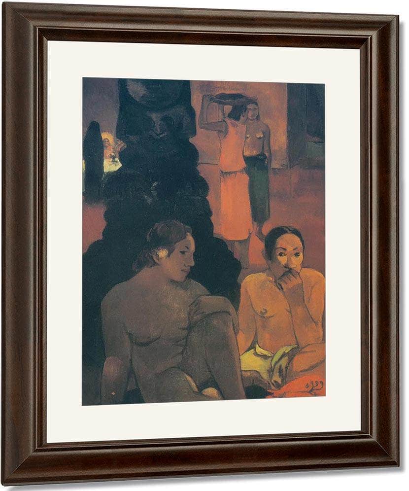 The Great Buddha By Paul Gauguin Fine Art Print