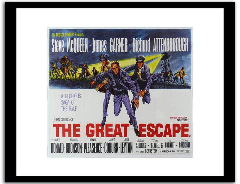 The Great Escape  Vintage Poster Fine Art Print