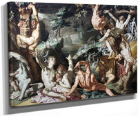 The Great Flood By Joachim Wtewael Fine Art Print