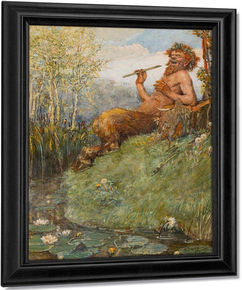 The Great God Pan By Norman Mills Price Fine Art Print