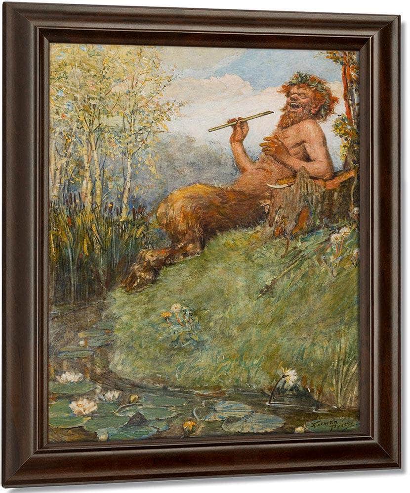 The Great God Pan By Norman Mills Price Fine Art Print