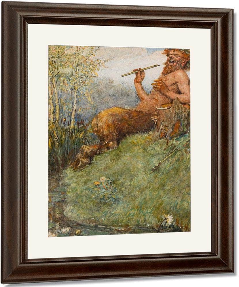The Great God Pan By Norman Mills Price Fine Art Print