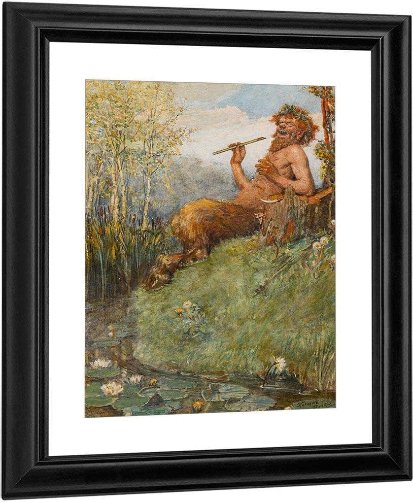 The Great God Pan By Norman Mills Price Fine Art Print