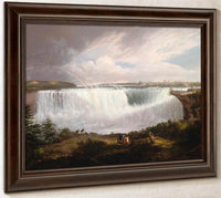 The Great Horseshoe Fall, Niagara By Alvan Fisher Fine Art Print