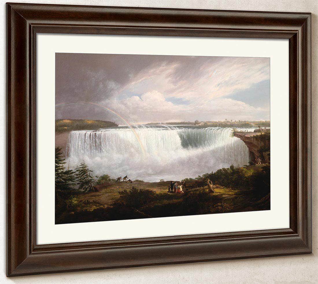 The Great Horseshoe Fall, Niagara By Alvan Fisher Fine Art Print