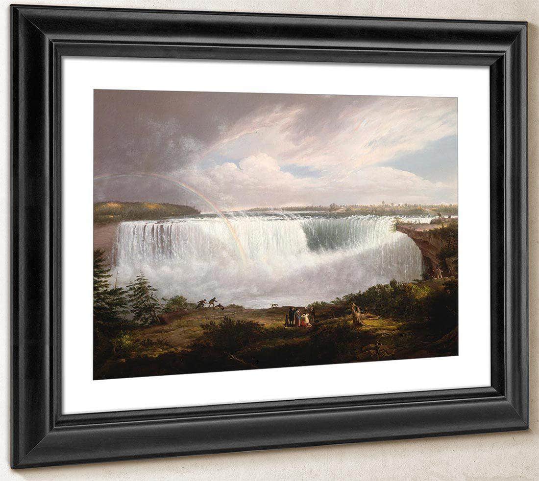 The Great Horseshoe Fall, Niagara By Alvan Fisher Fine Art Print