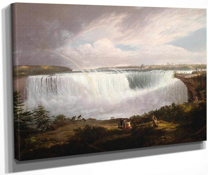 The Great Horseshoe Fall, Niagara By Alvan Fisher Fine Art Print