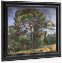 The Great Pine By Paul Cezanne Fine Art Print