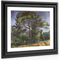 The Great Pine By Paul Cezanne Fine Art Print