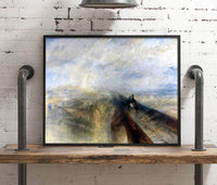 The Great Western Railway Painting Jmw Turner Canvas Art Fine Art Print