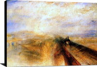 The Great Western Railway Painting Jmw Turner Repro Canvas Art Fine Art Print