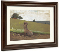 The Green Hill By Winslow Homer Fine Art Print