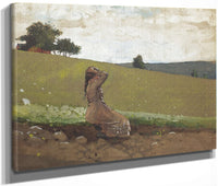 The Green Hill By Winslow Homer Fine Art Print