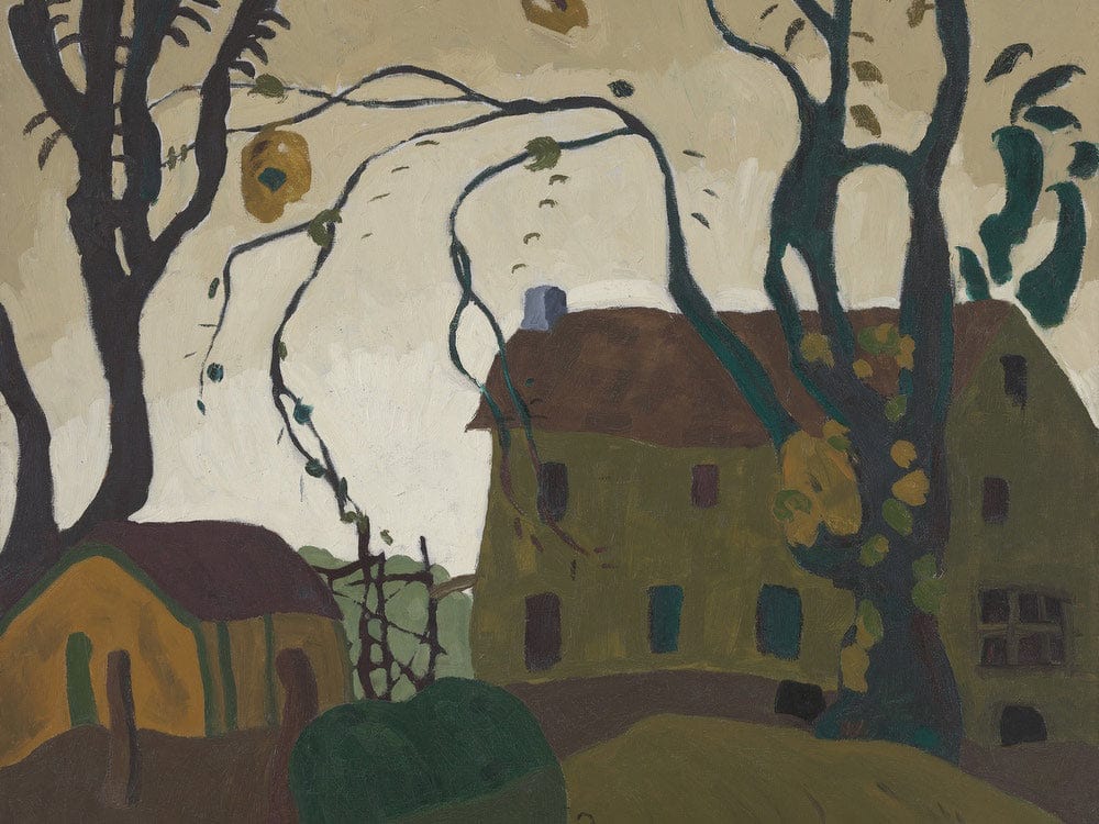 The Green House By Arthur Dove Fine Art Print