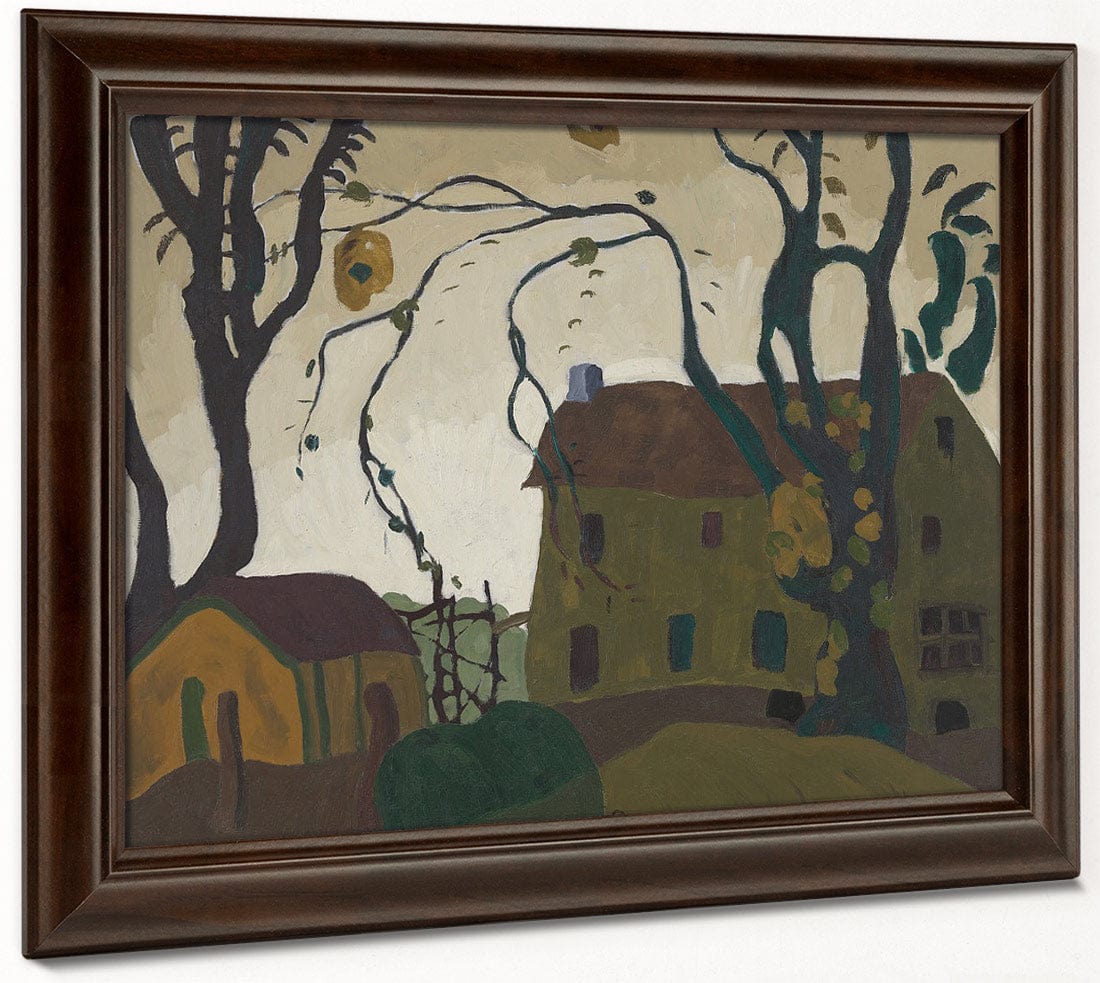 The Green House By Arthur Dove Fine Art Print