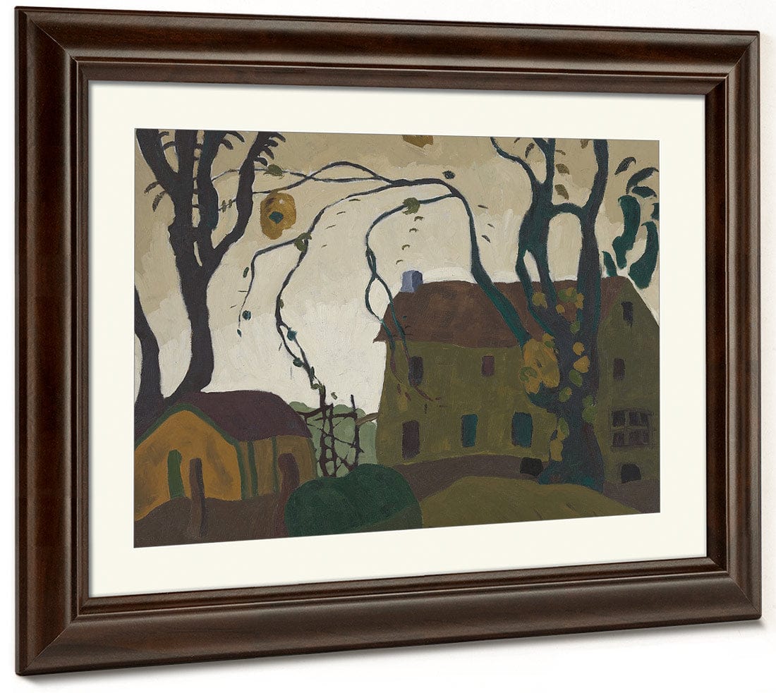 The Green House By Arthur Dove Fine Art Print