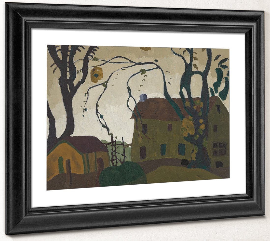 The Green House By Arthur Dove Fine Art Print