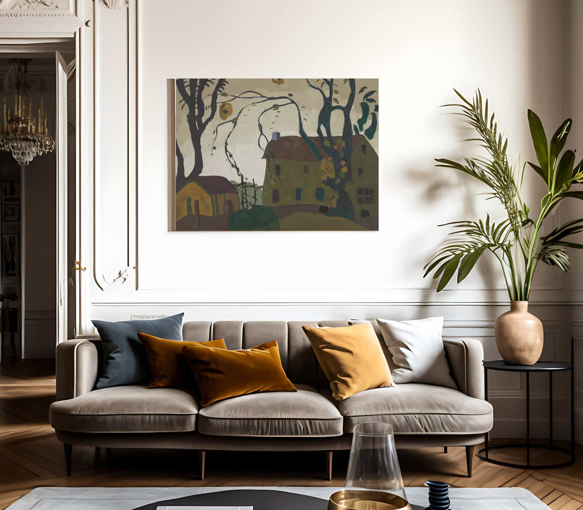 The Green House By Arthur Dove Fine Art Print