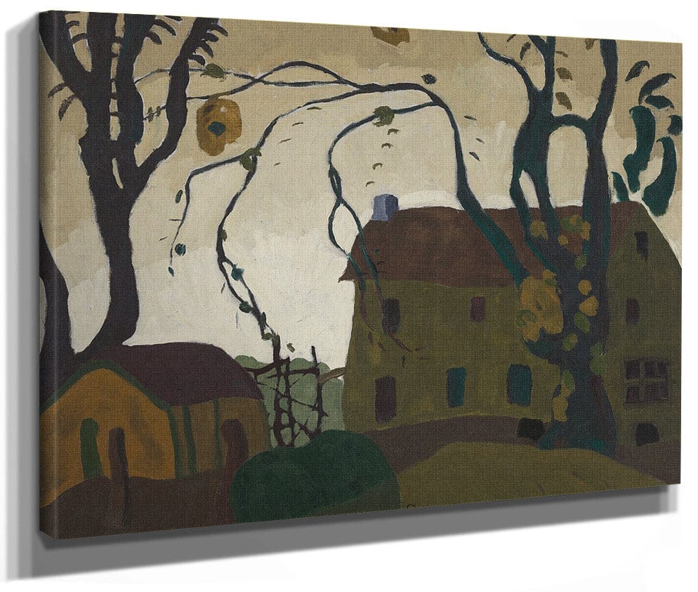 The Green House By Arthur Dove Fine Art Print