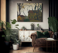 The Green House By Arthur Dove Fine Art Print