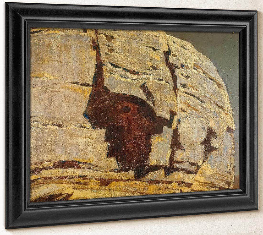 The Grim Wall By Maynard Dixon Fine Art Print