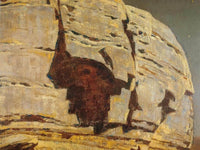 The Grim Wall By Maynard Dixon Fine Art Print