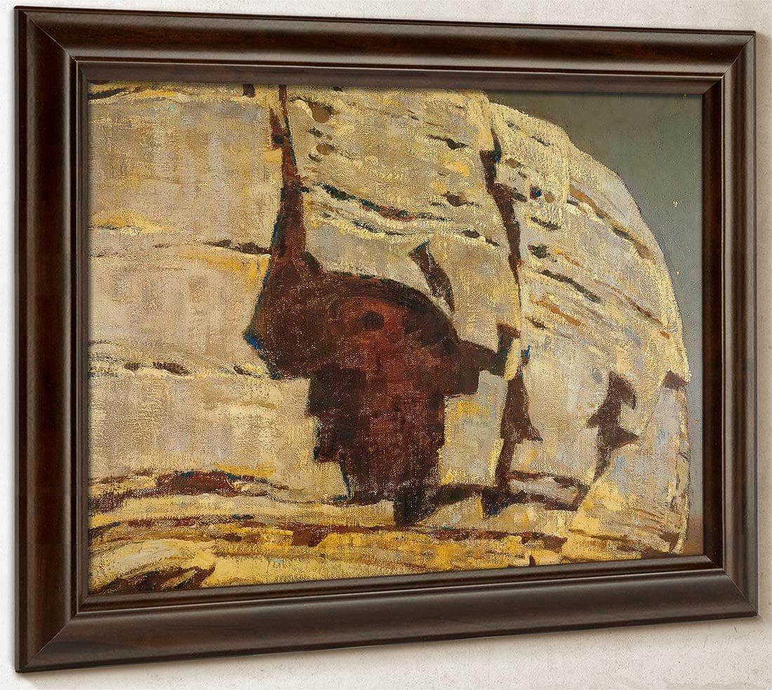 The Grim Wall By Maynard Dixon Fine Art Print