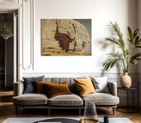 The Grim Wall By Maynard Dixon Fine Art Print