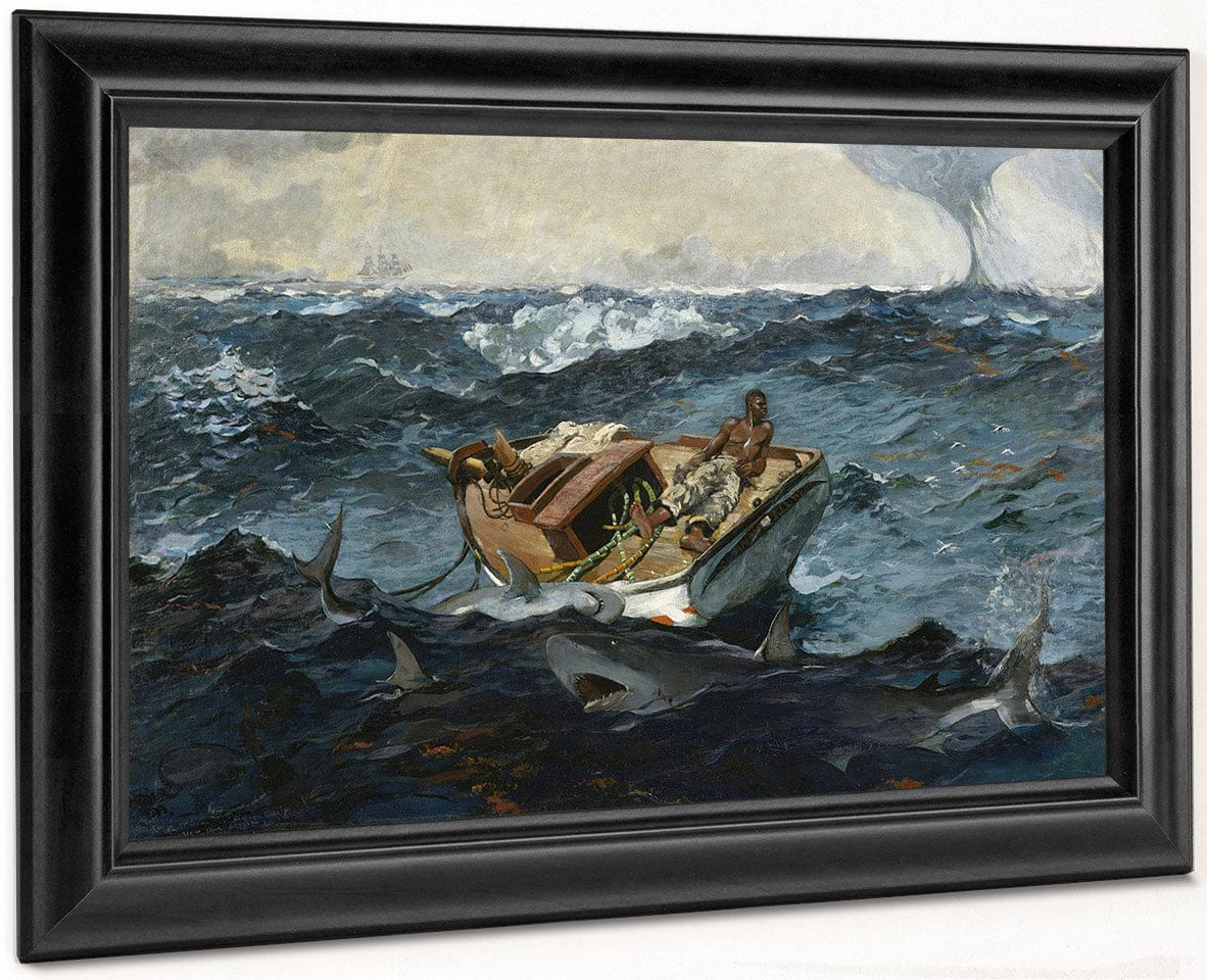 The Gulf Stream 1899 By Winslow Homer Fine Art Print