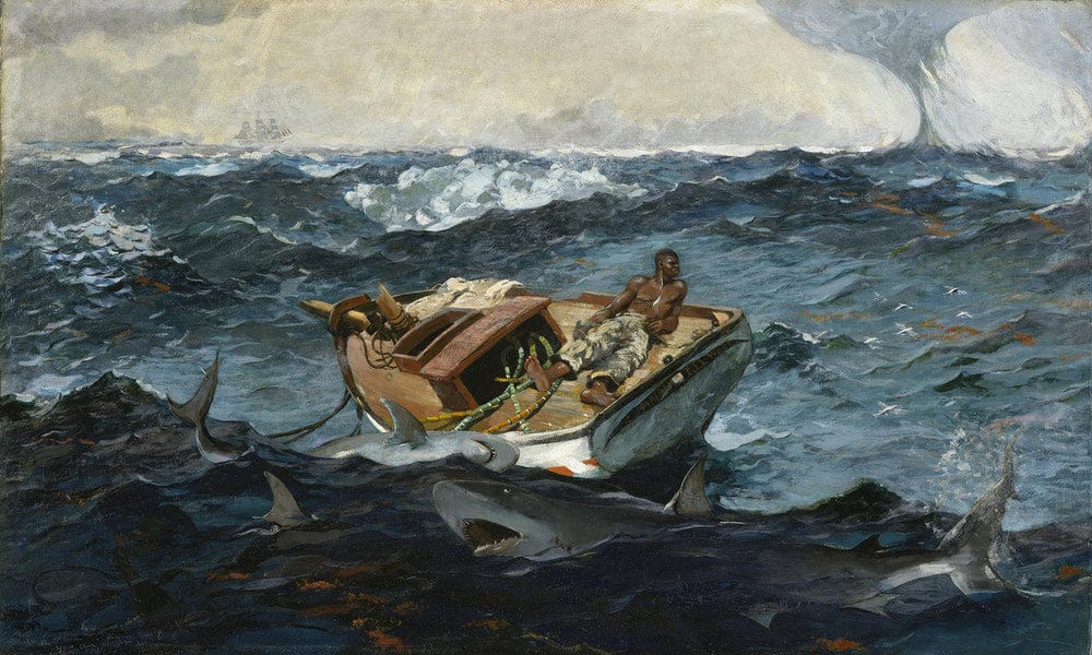 The Gulf Stream 1899 By Winslow Homer Fine Art Print