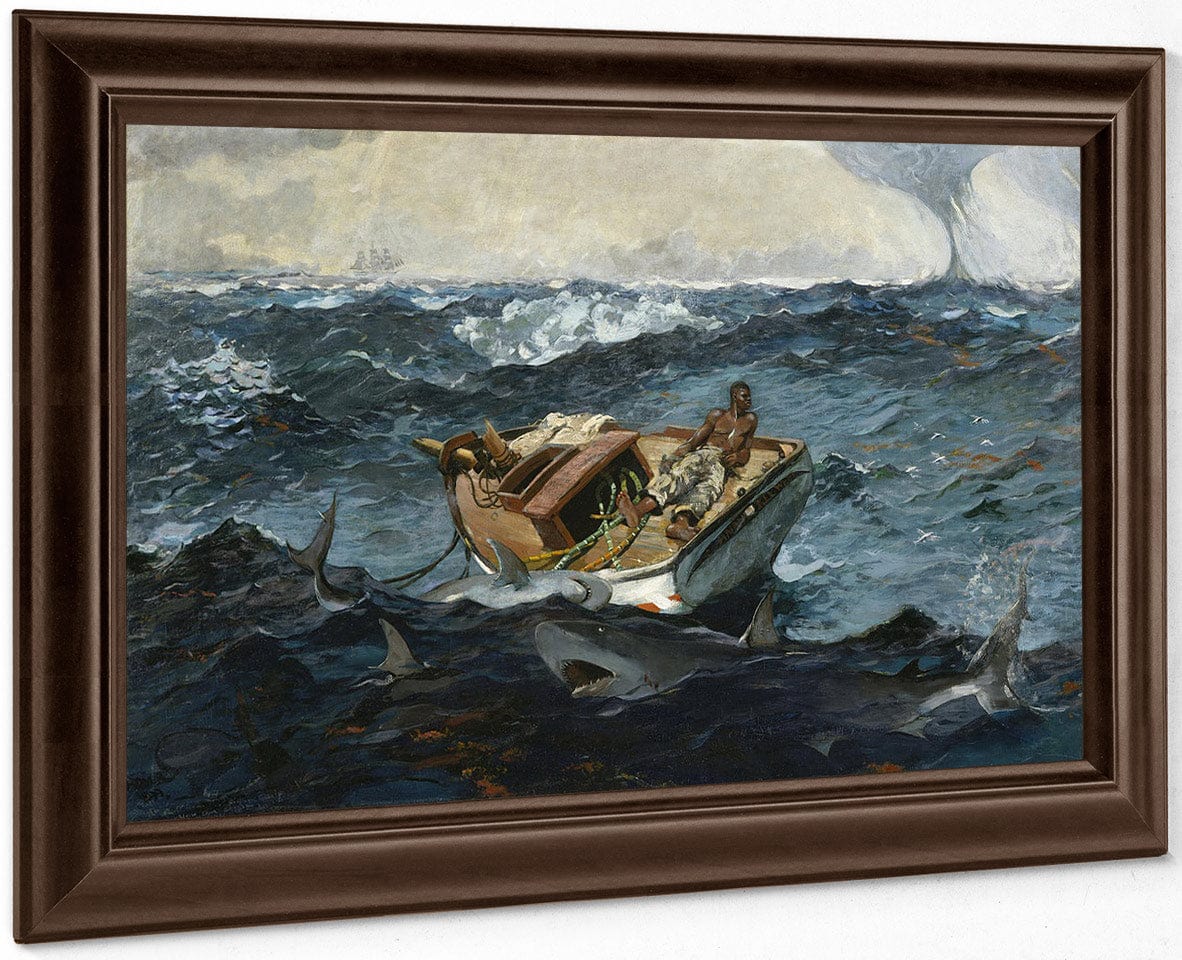 The Gulf Stream 1899 By Winslow Homer Fine Art Print