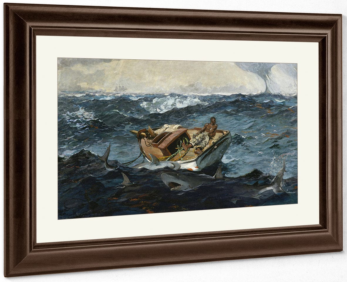 The Gulf Stream 1899 By Winslow Homer Fine Art Print