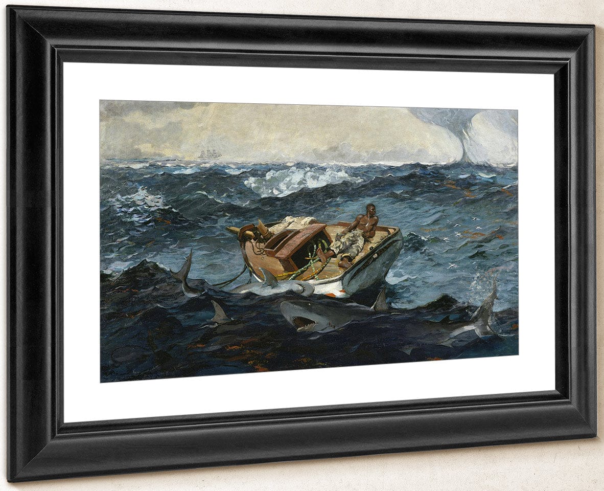 The Gulf Stream 1899 By Winslow Homer Fine Art Print