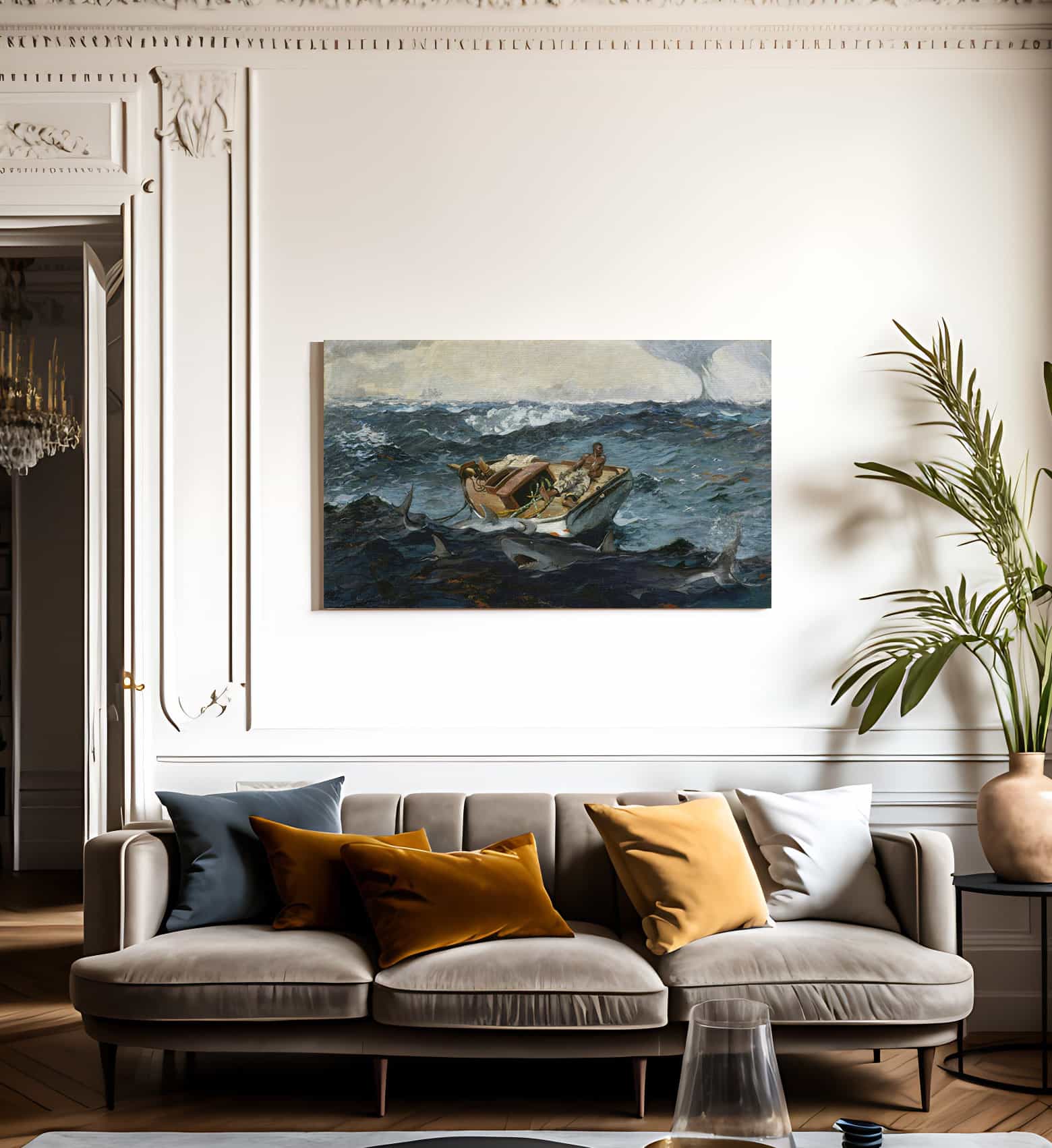 The Gulf Stream 1899 By Winslow Homer Fine Art Print