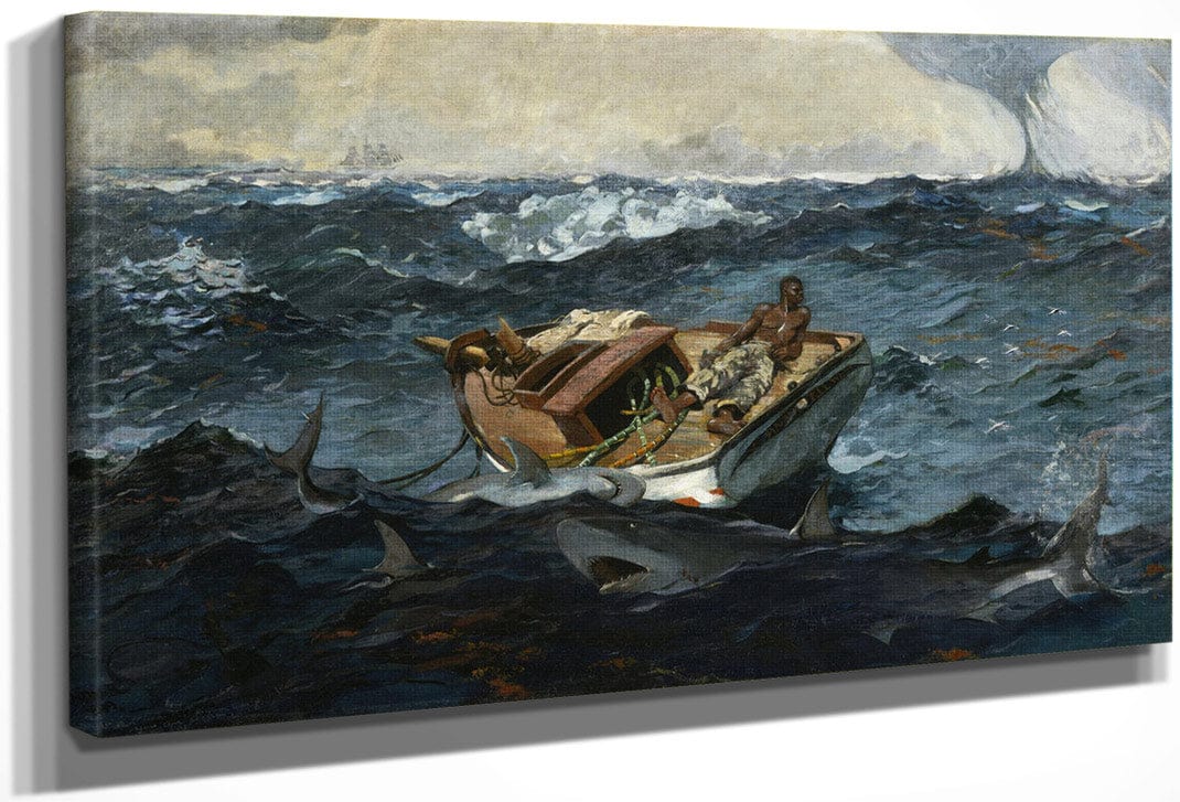 The Gulf Stream 1899 By Winslow Homer Fine Art Print