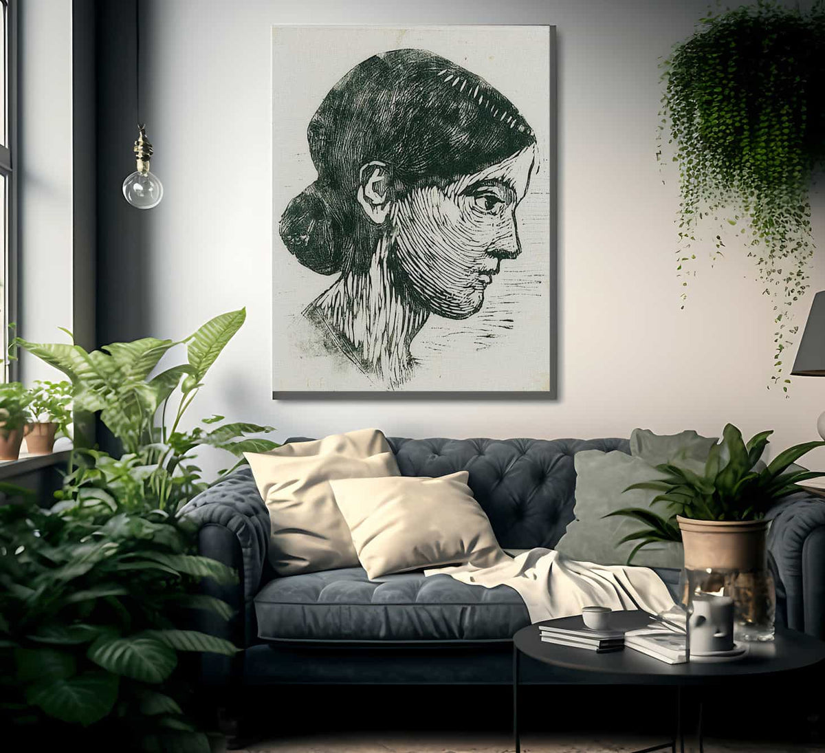 The Gypsy Girl By Nicolai Astrup Fine Art Print