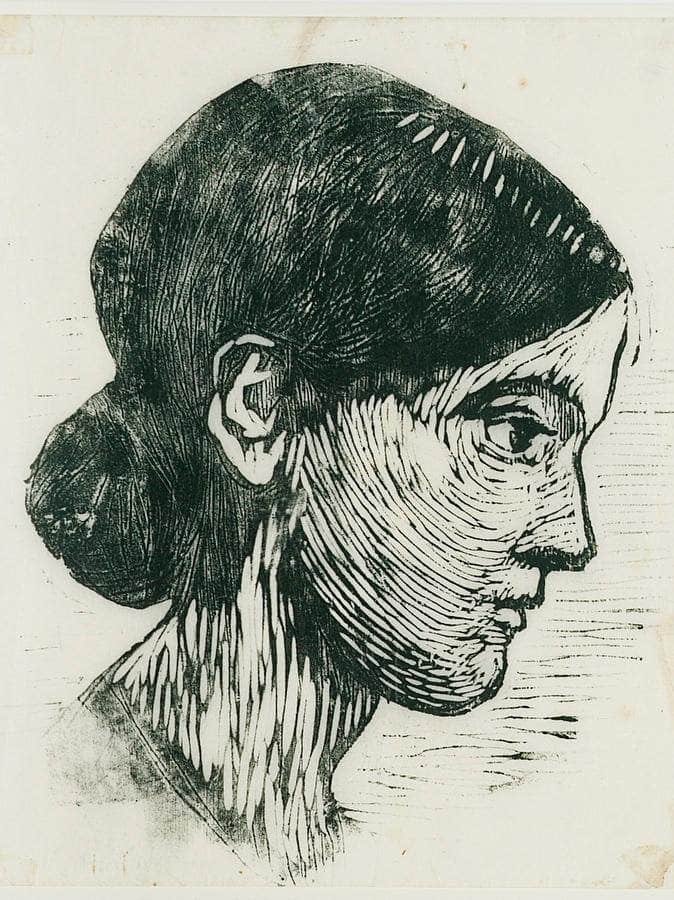 The Gypsy Girl By Nicolai Astrup Fine Art Print