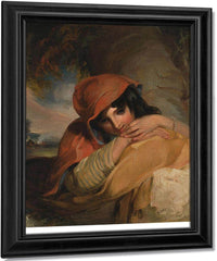 The Gypsy Girl By Thomas Sully Fine Art Print