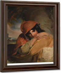 The Gypsy Girl By Thomas Sully Fine Art Print