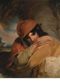 The Gypsy Girl By Thomas Sully Fine Art Print