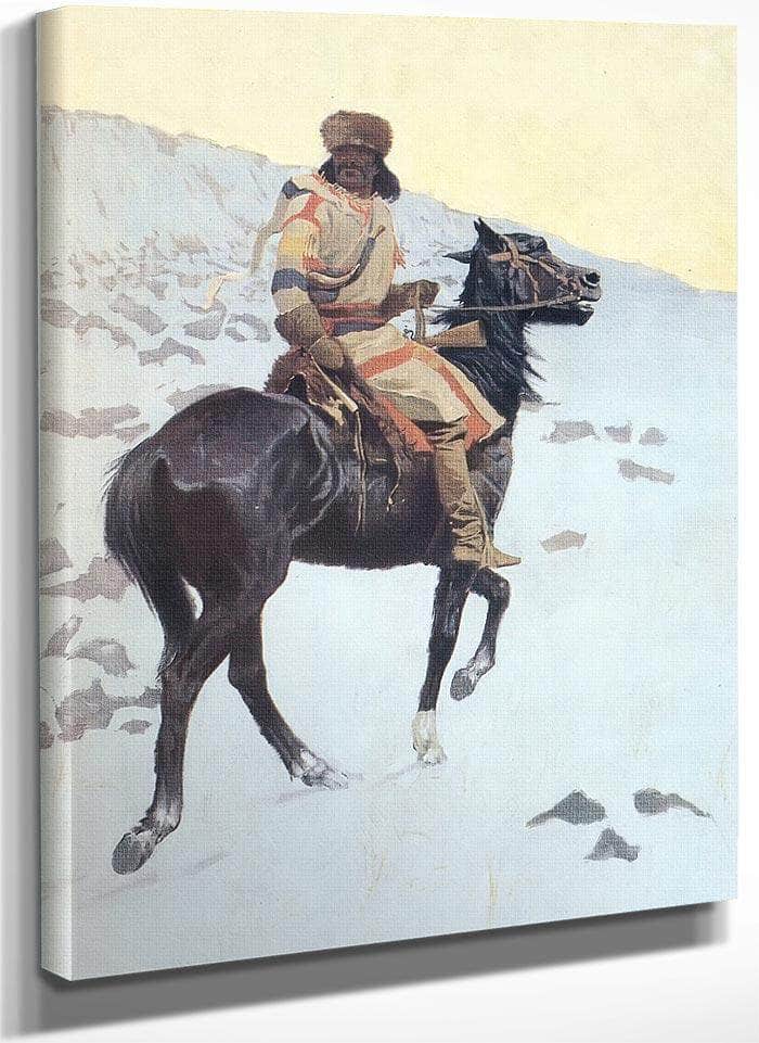 The Half Breed By Frederic Remington Fine Art Print
