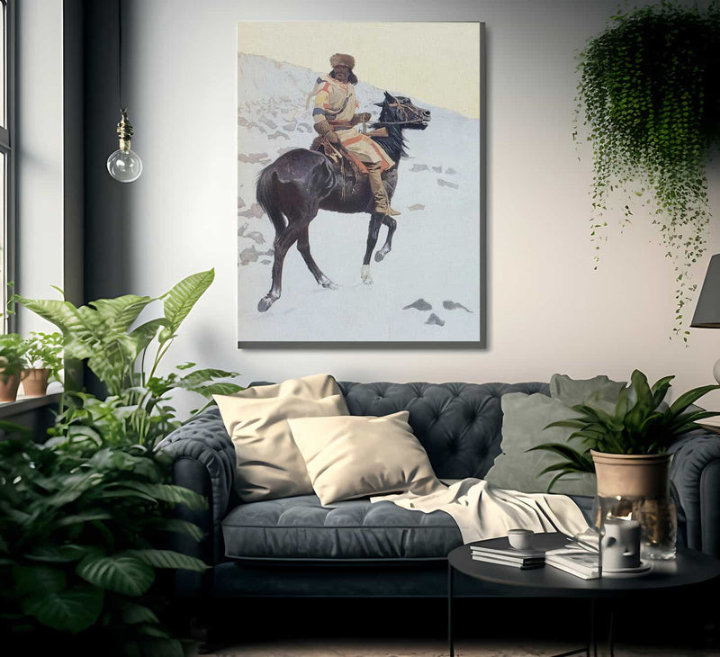 The Half Breed By Frederic Remington Fine Art Print