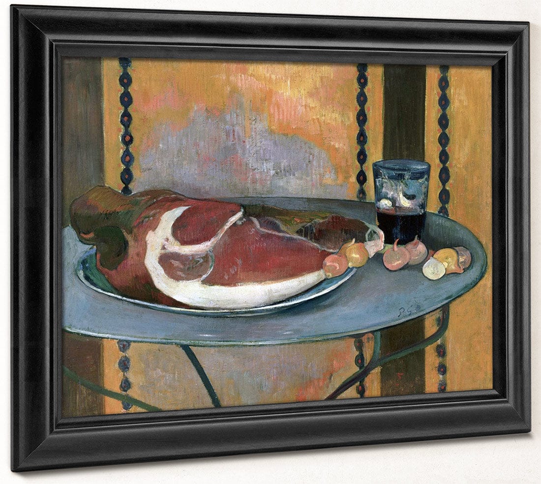 The Ham By Eugene Henri Paul Gauguin Fine Art Print