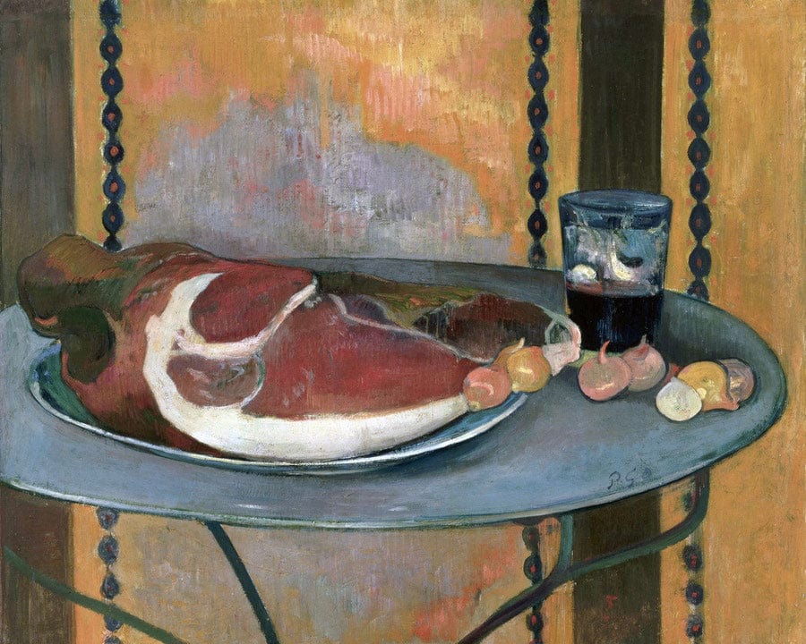 The Ham By Eugene Henri Paul Gauguin Fine Art Print