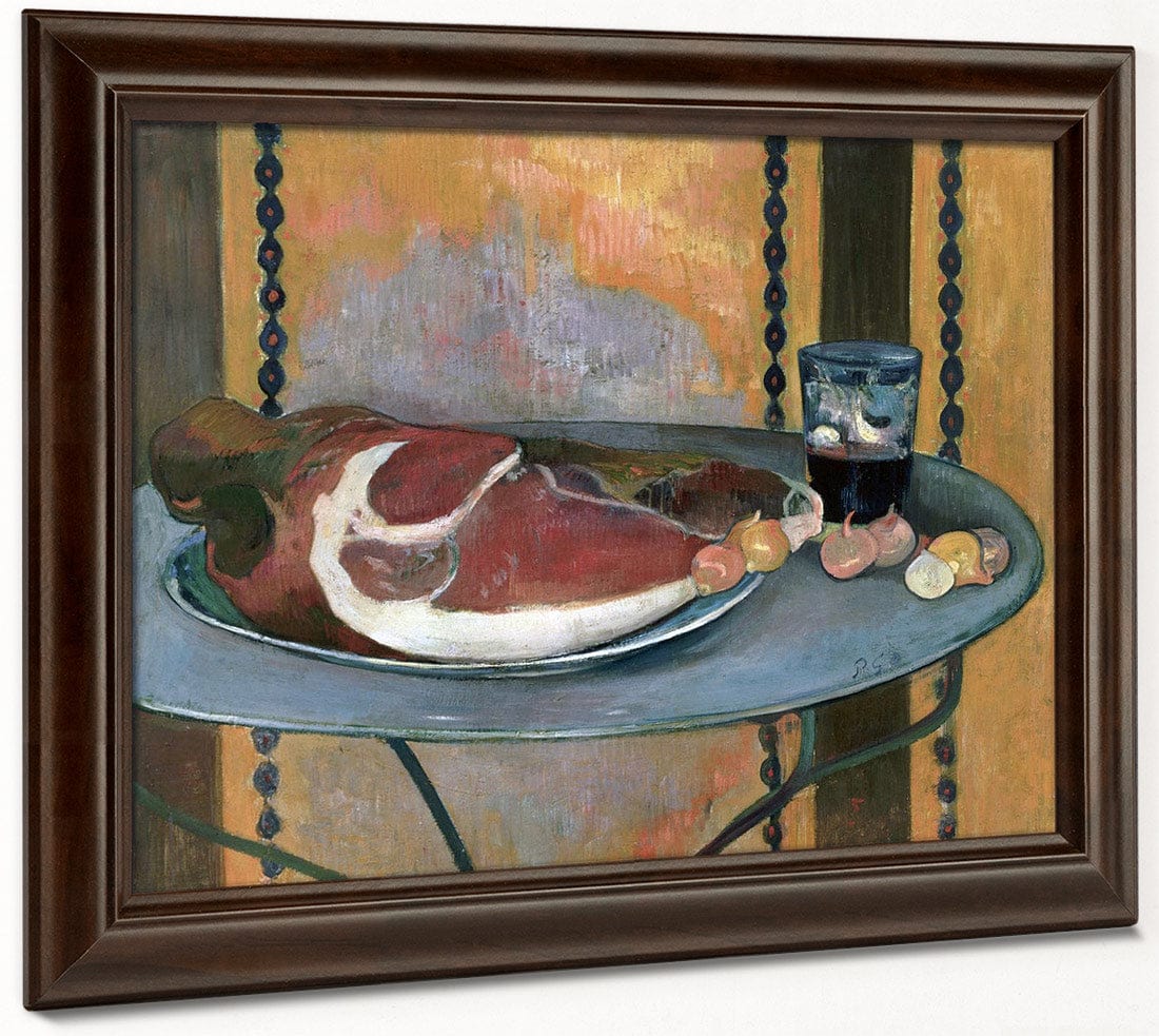The Ham By Eugene Henri Paul Gauguin Fine Art Print