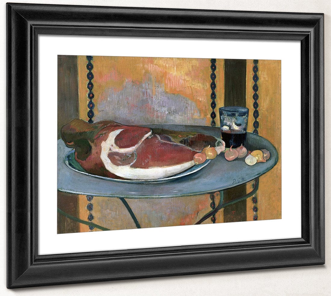 The Ham By Eugene Henri Paul Gauguin Fine Art Print