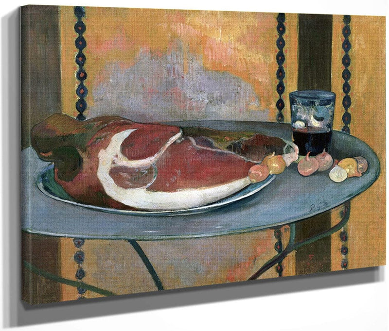 The Ham By Eugene Henri Paul Gauguin Fine Art Print