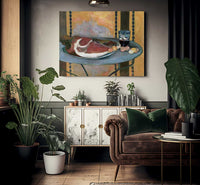 The Ham By Eugene Henri Paul Gauguin Fine Art Print